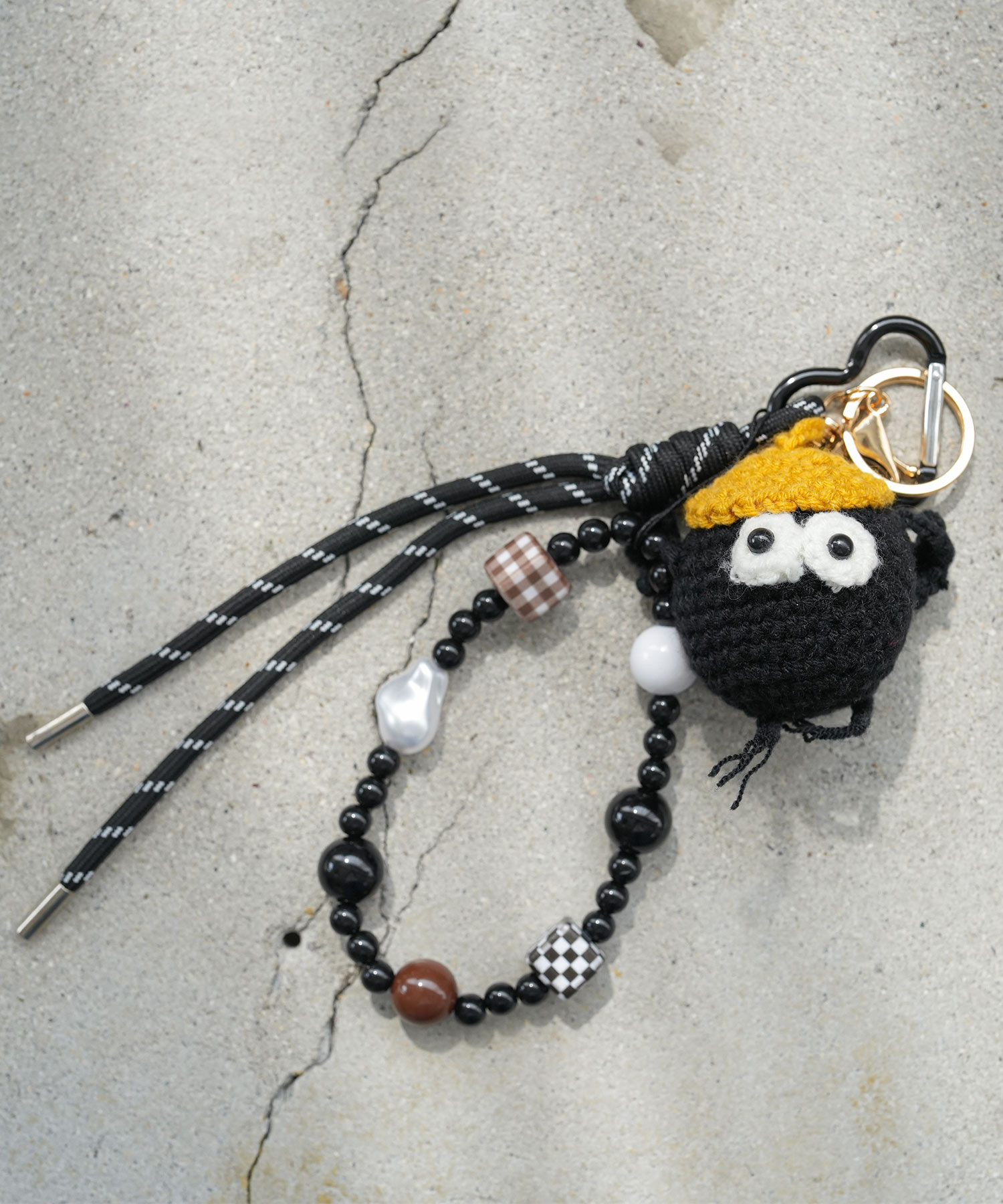 ニットモンスターチャーム バッグアクセサリー バッグチャーム