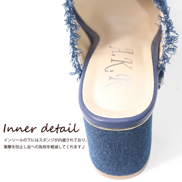 ❣サンダル デニム 新品❣ mili_k1001