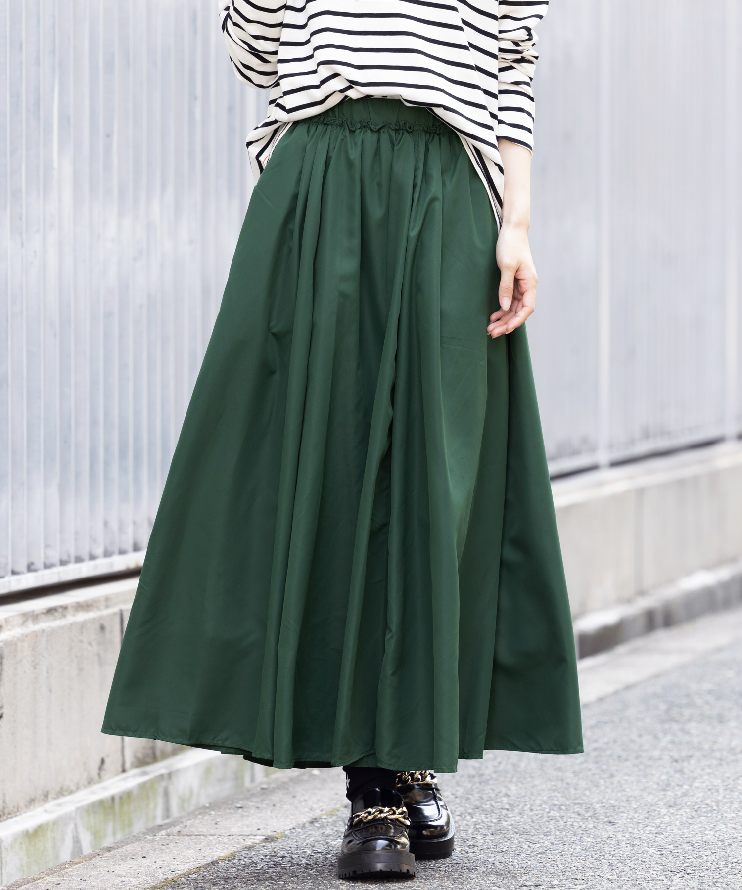 22AW IRENE アイレネ Mix Tweed Skirt www.greenandwhite.com.mx