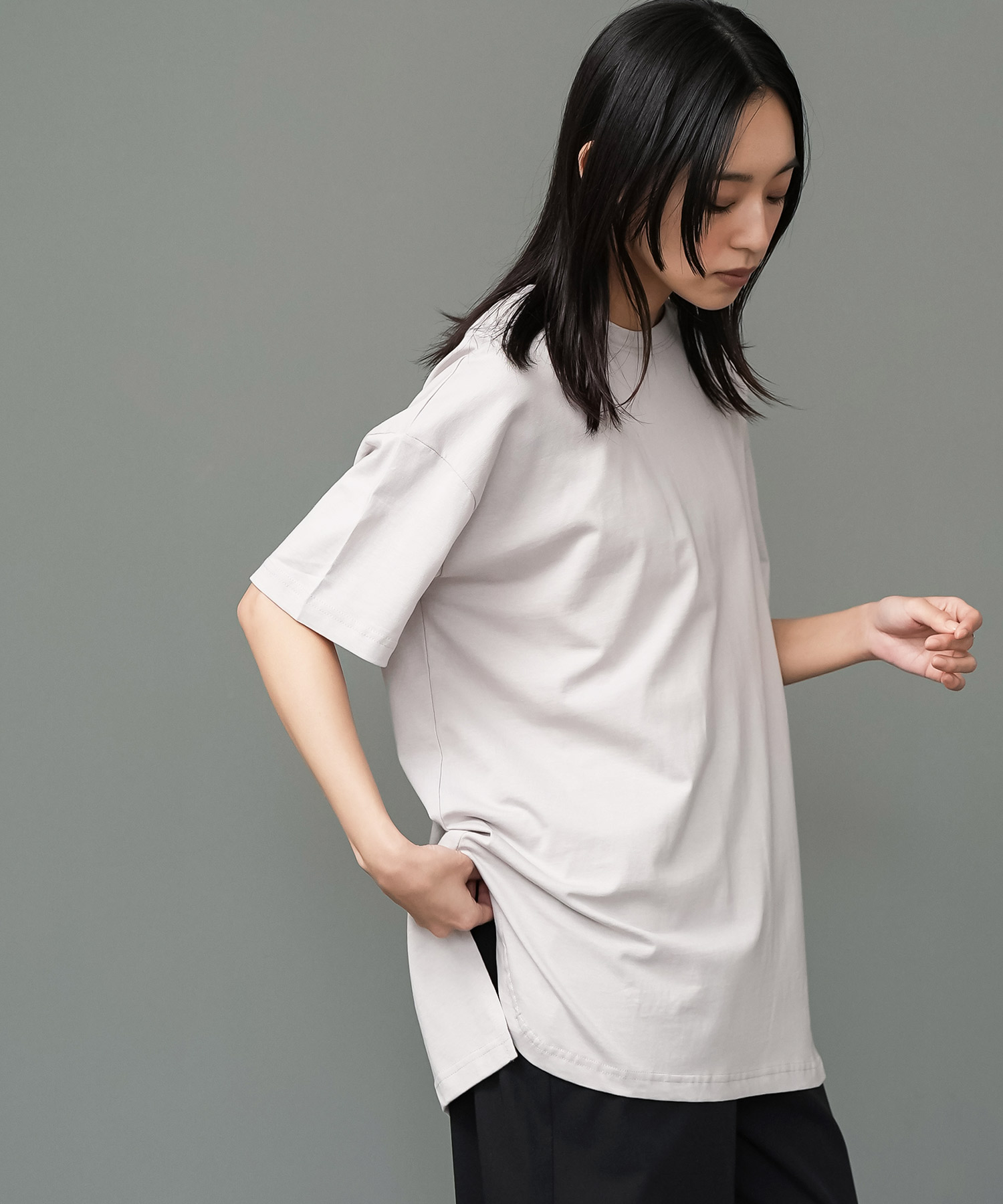 ロングスリーブTシャツ（ホワイト） | MACHATT ONLINE STORE