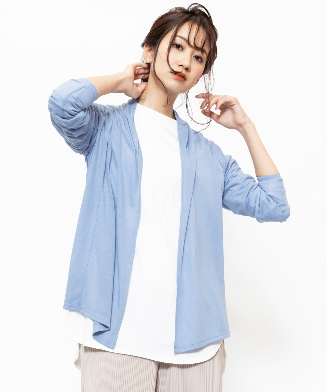 レディース カーディガン UVカット トッパー 接触冷感 トップス
