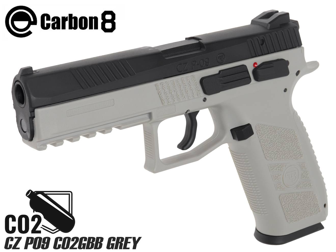 C8-GB-006 Carbon8 CZ P09 CO2専用 スペアマガジン : MILITARY BASE