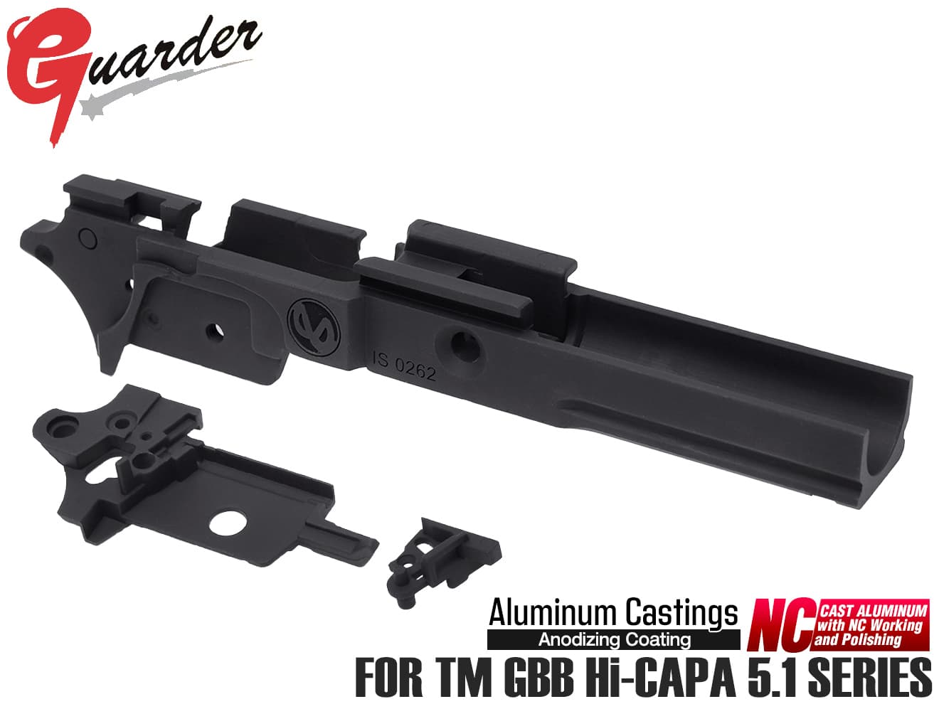 CAPA-60(S)BK GUARDER アルミ 軽量ミッドフレーム STI 2011マーキング for TM GBB Hi-CAPA5.1 :  capa-60sbk : MILITARY BASE - 通販 - Yahoo!ショッピング