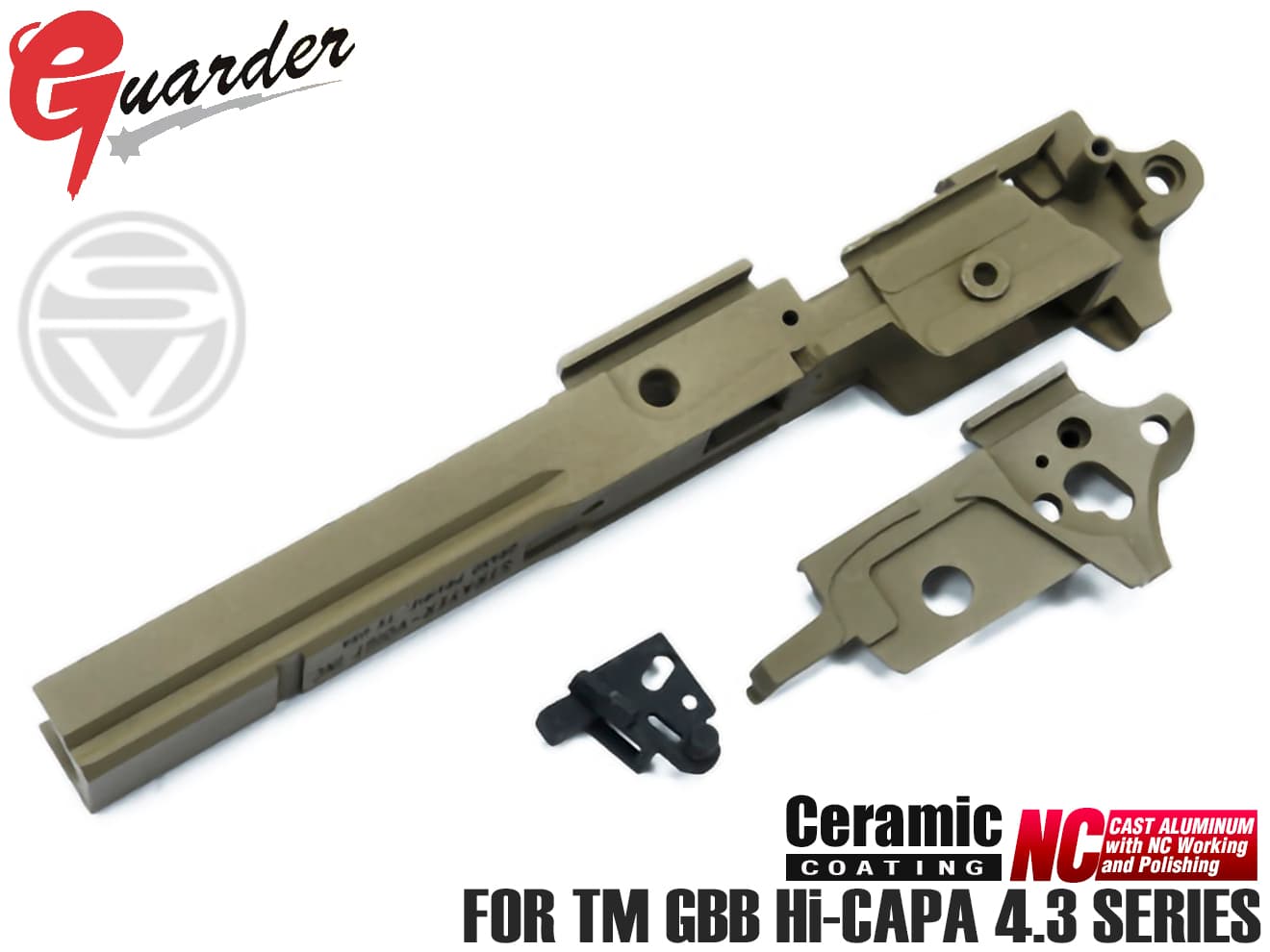 CAPA-61(A) GUARDER アルミ 軽量ミッドフレーム ノーマーキング for TM GBB Hi-CAPA4.3 : capa-61a :  MILITARY BASE - 通販 - Yahoo!ショッピング