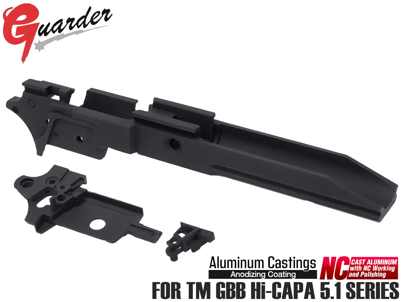 CAPA-61(S)BK GUARDER アルミ 軽量ミッドフレーム STI 2011