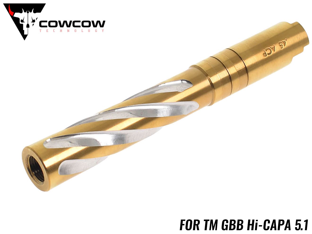 COWCOW ハイキャパ アウターバレル40S&W