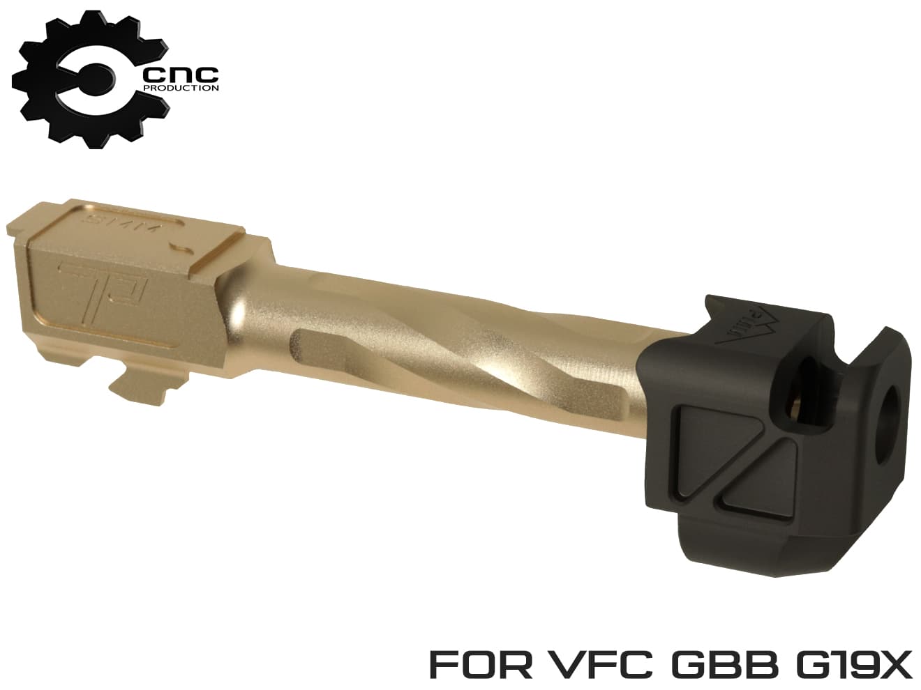 CNC-FH-13-SET-BK-L CNC Production PMM GLOCK コンペンセイター & ZP スパイラルフルートバレル セット  VFC G17(UMAREX) Gen5 : cnc-fh-13-set-bk-l : MILITARY BASE - 通販 -  Yahoo!ショッピング