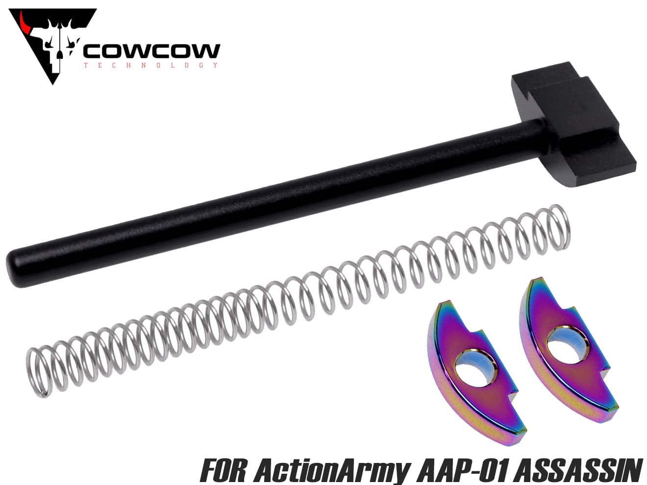 COW-AAP-NZ006 COWCOW TECHNOLOGY A7075 CNC ノズルブロック for