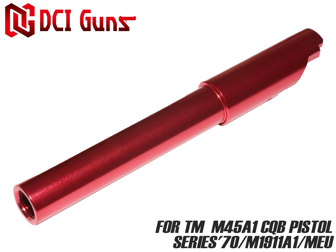 DCI-GBOB-006S DCI Guns 11mm正ネジメタルアウターバレル マルイ M45A1 