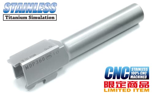 KJ Works Glock19用 アルミスライド / スチールアウターバレル L.A.ホビーショップ / KJワークス グロック19対応 ステンレス