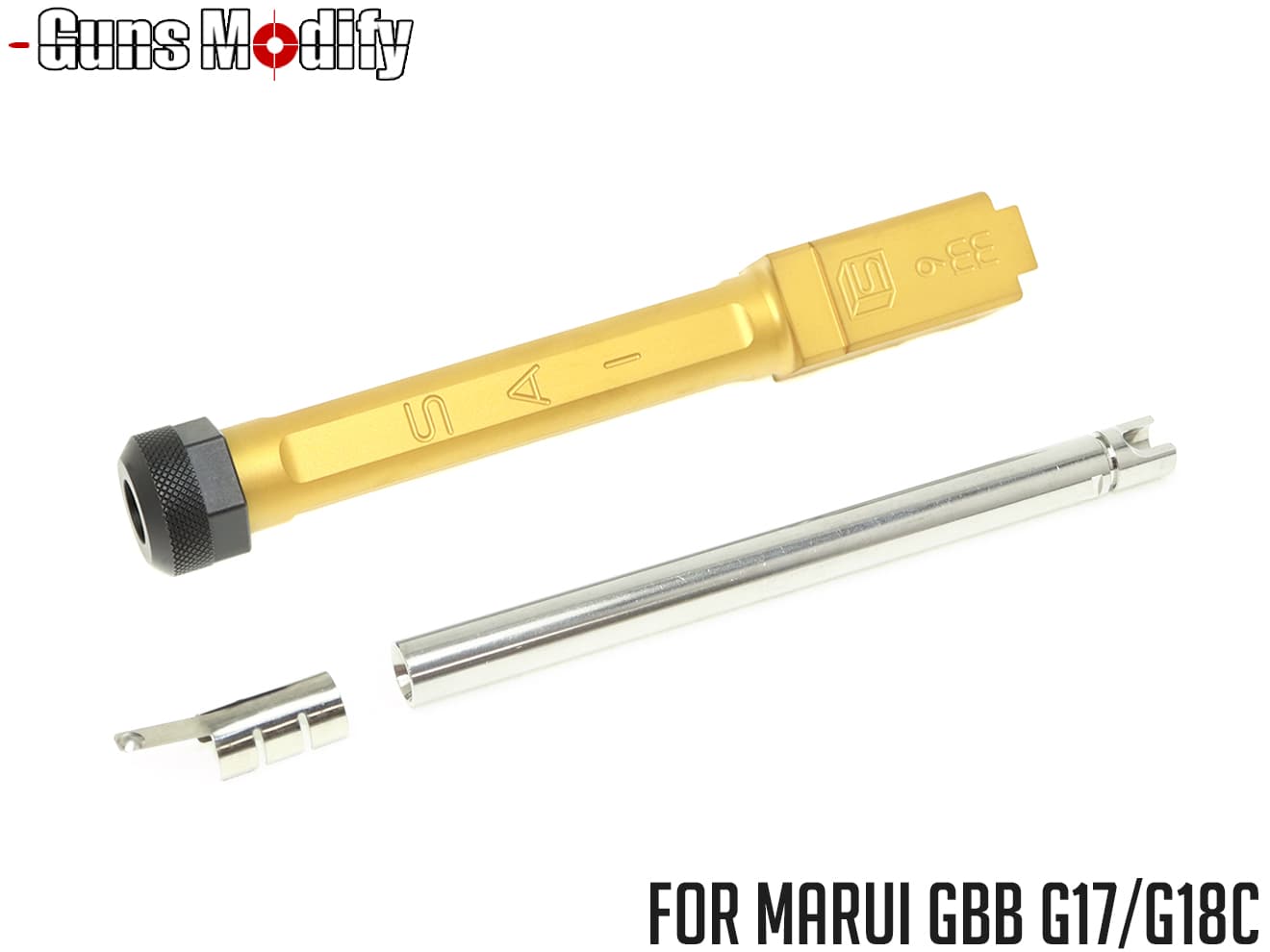 GM0417 Guns Modify G19 SA ボックスフルート アウターバレル/インナー