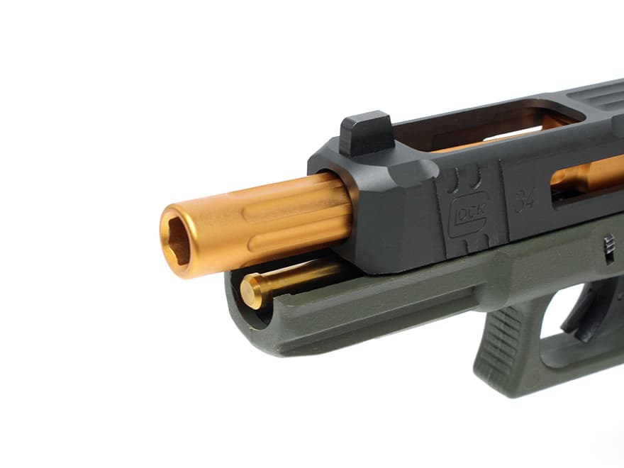 GM0138 Guns Modify G17/G18C 125%リコイルスプリング+TiN ステンレス