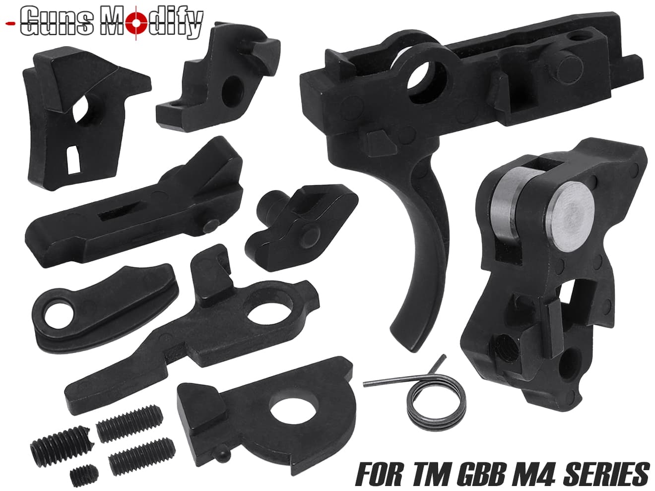 GM0508 Guns Modify アルミCNCトリガーボックス + MIM スチール