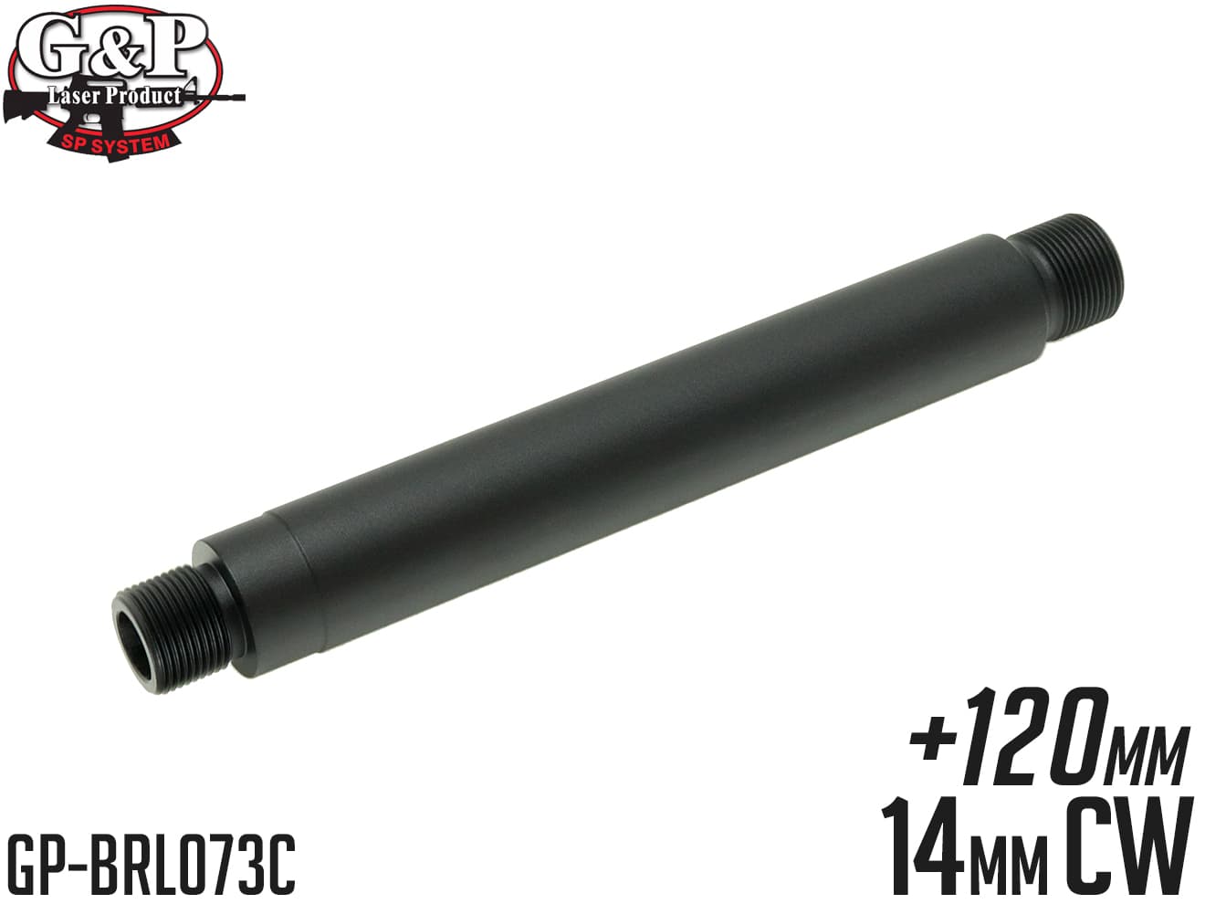 GP-BRL073A G&P 120mm アウターバレルエクステンション (16M