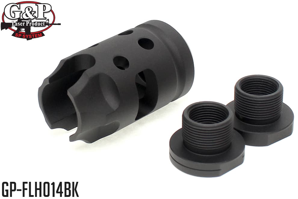 GP-FLH014BK G&P MOTS TAC フラッシュハイダー ショーティ/BK GP-FLH014BK G&P MOTS TAC フラッシュハイダー ショーティ/BK