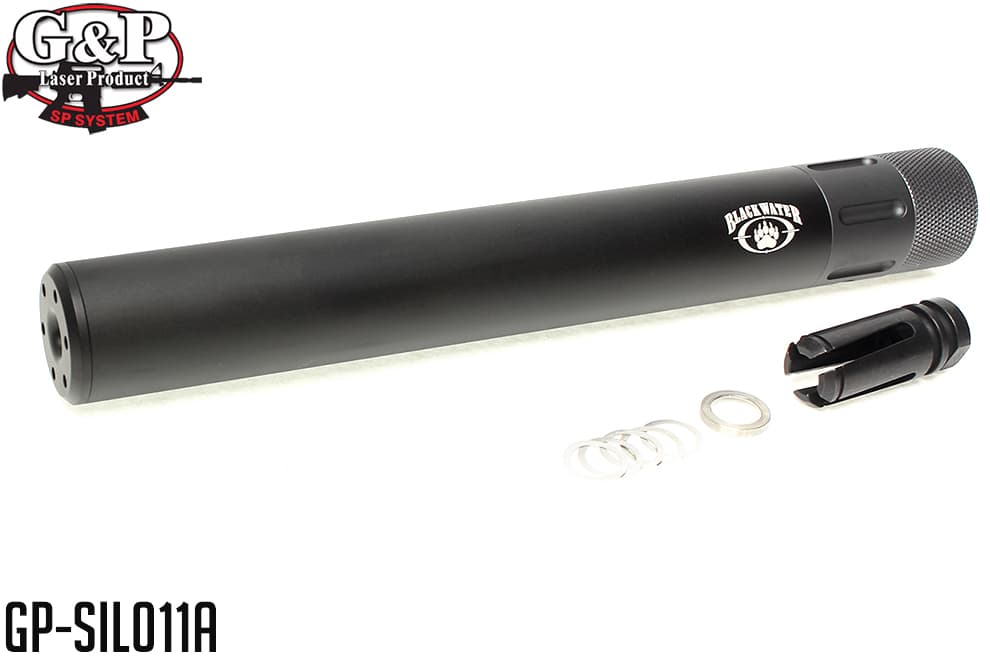 GP-SIL007A G&P M16 QD サイレンサー ロング US SOCOM/BK : MILITARY