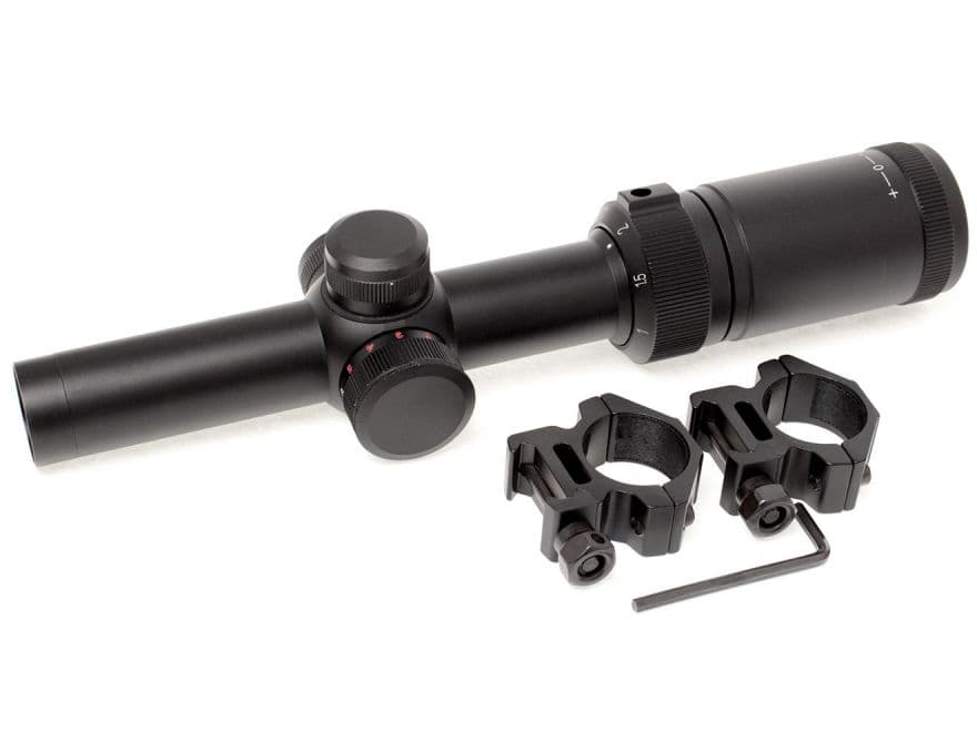 H0232T 1-4×24 CQBショートズームスコープ イルミネーション