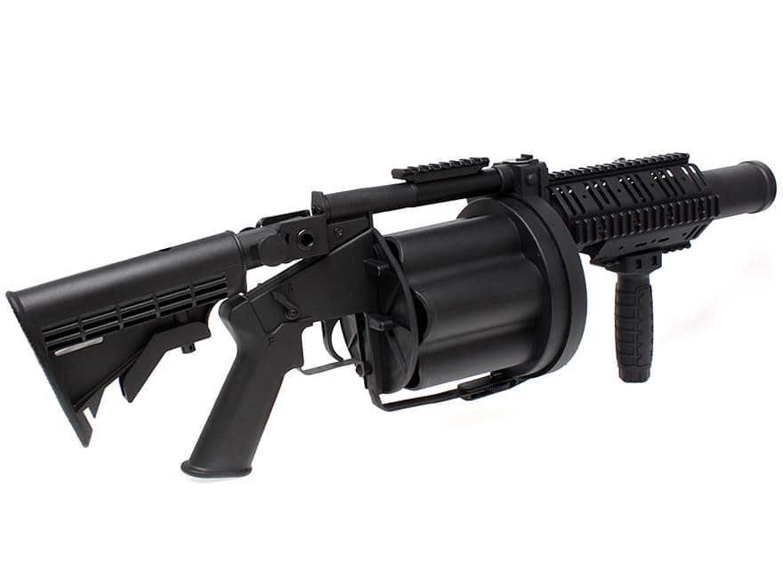 H6204BLL ICS MGL グレネードランチャー ロング メタルRAS/BK