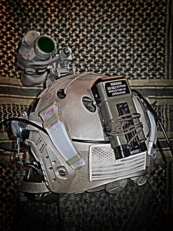 H7505O FMA MS2000タイプ ストロボライト(ダミー)OD : MILITARY BASE