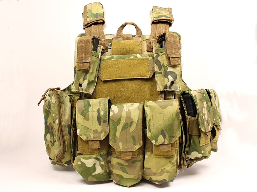 H7810A ヘビーデューティ タクティカルプレートキャリア/ACU