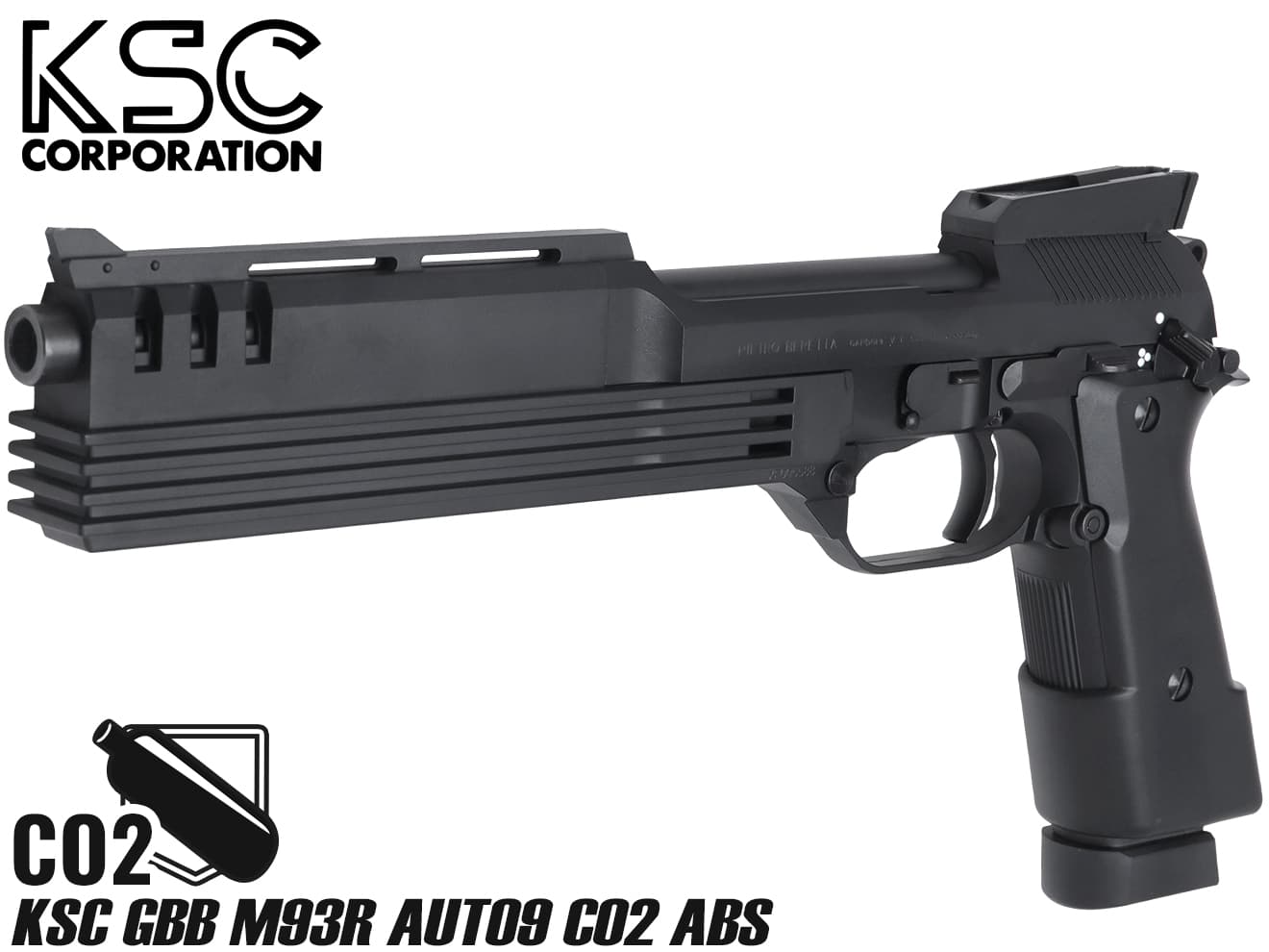 H9616T KSC ガスブローバック マシンピストルM93R デザート