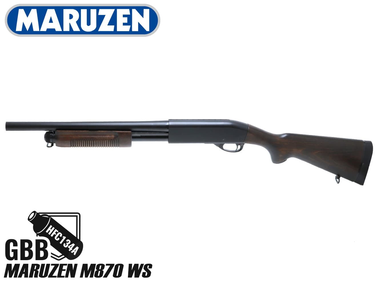 H9713WEX マルゼン ガスショットガン M870 ウッドストックEX