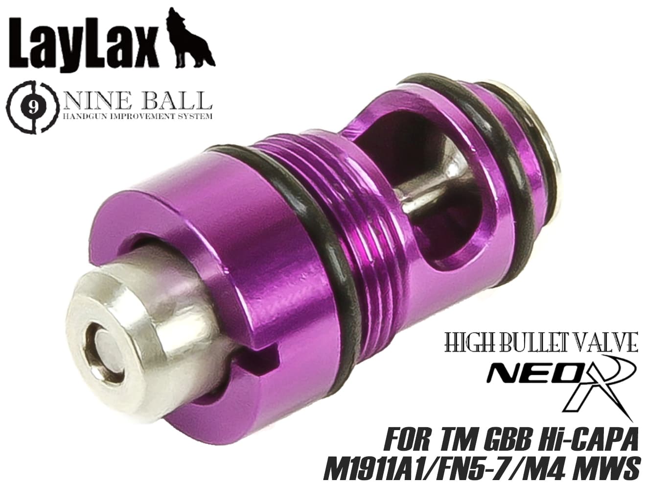 H9827SK LayLax NINE BALL ハイバレットバルブ NEO R 放出バルブ 東京マルイ GBB Mk23 : h9827sk :  MILITARY BASE - 通販 - Yahoo!ショッピング