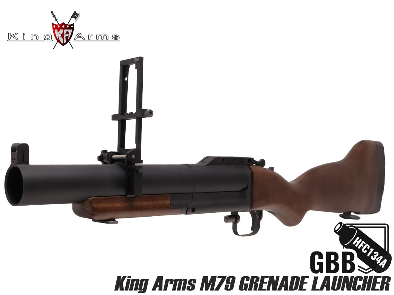 KA-GRE-002 King Arms M79 ソードオフ グレネードランチャー ガン本体 : ka-gre-002 : MILITARY BASE  - 通販 - Yahoo!ショッピング