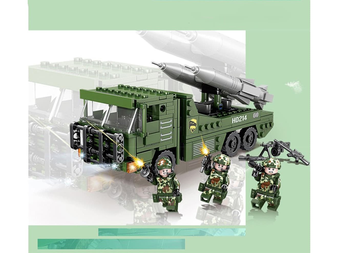 U.S. ARMY ミリタリージープ ミサイル付き(箱付き、日本製:ALPS社) m0065t_5.jpg