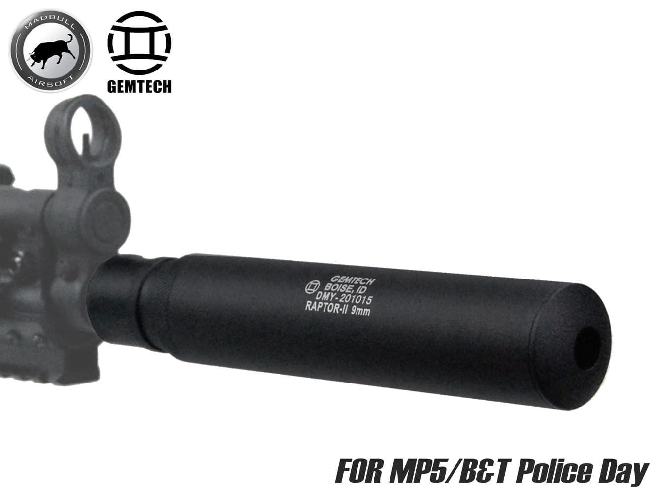 MAD-GM-001 MADBULL GEMTECH G5 サイレンサー TAN 14mm逆ネジ : mad-gm