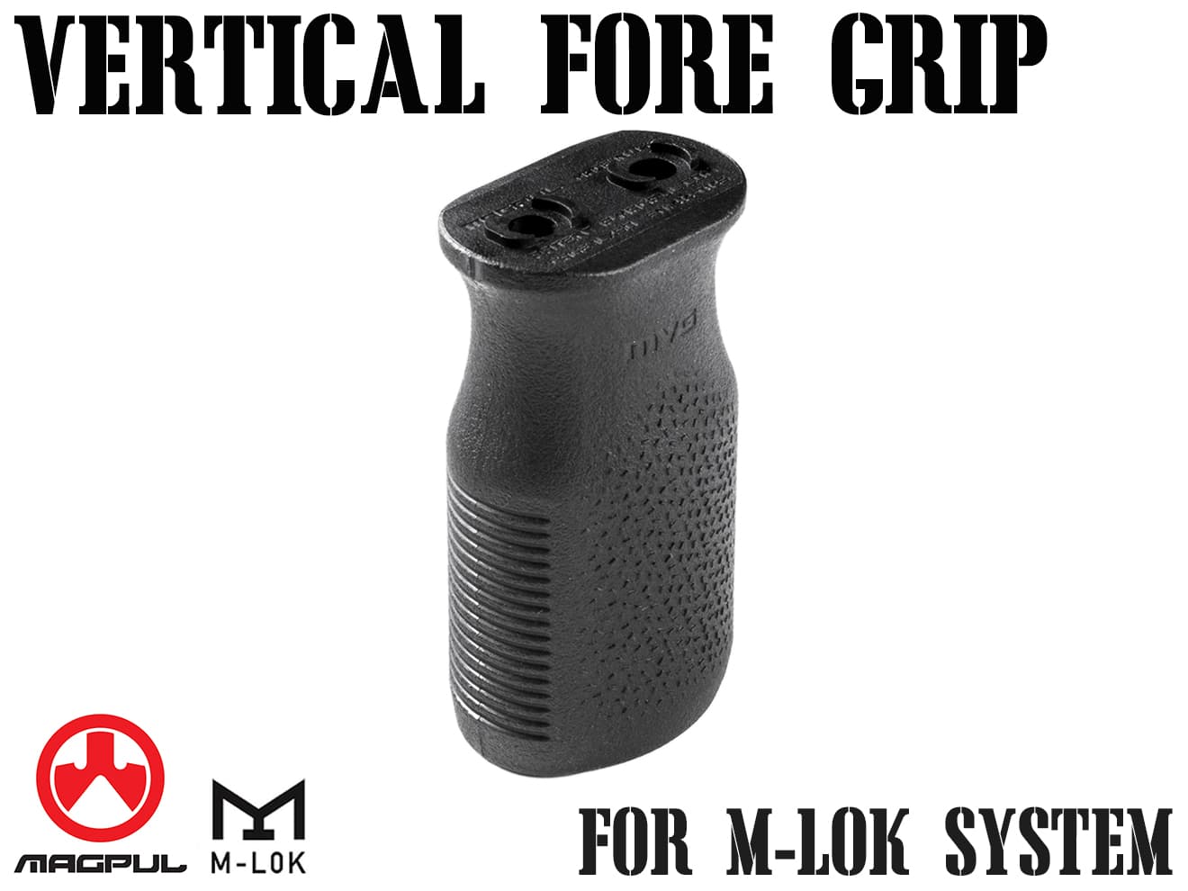 マグプル MAG598 BK MAGPUL フォアグリップ M-LOK 実物 実物 MAGPUL】 M-LOK AFG - Angled Fore Grip (M-LOK用
