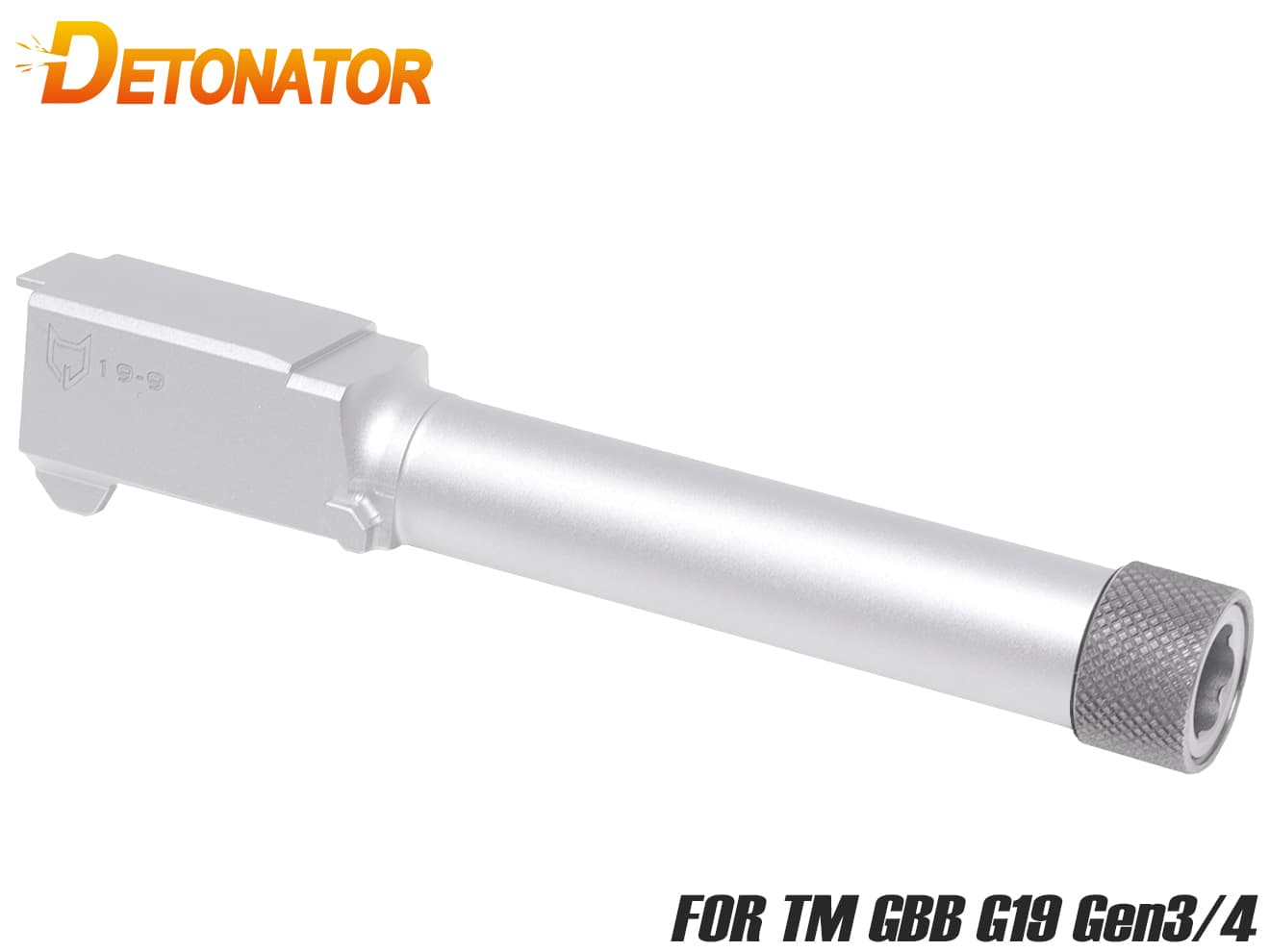 OB-TM57ABK DETONATOR GLOCK FACTORY アルミアウターバレル(14mm