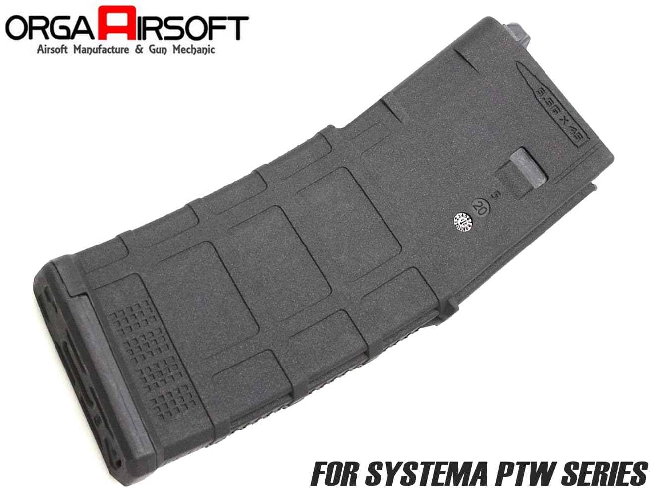 OR-PTWM-FDE ORGA AIRSOFT GEN3タイプ トレポン用 120連マガジン