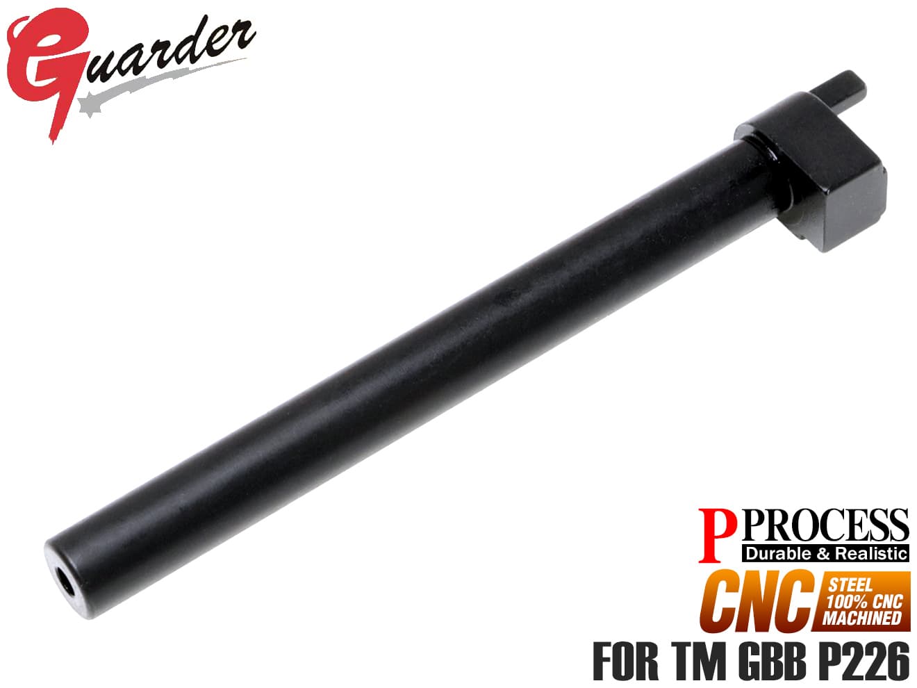 P226-03(BK) GUARDER ガーダー スチールCNCリコイルスプリングガイド