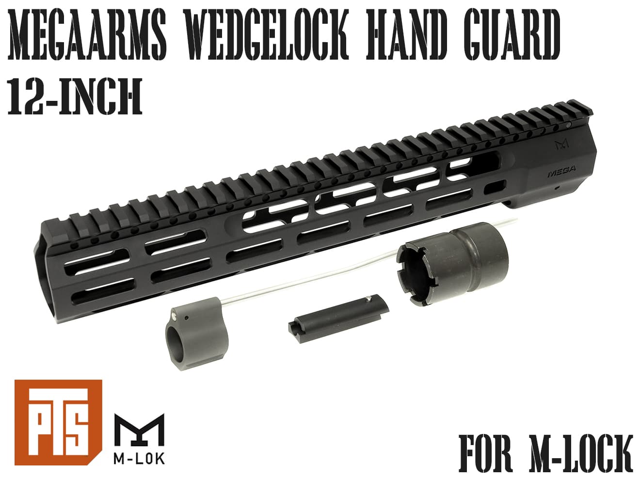 PTS-0030 【正規品】PTS MegaArms WedgeLock M-LOK レールハンドガード 12インチ : pts-0030 :  MILITARY BASE - 通販 - Yahoo!ショッピング