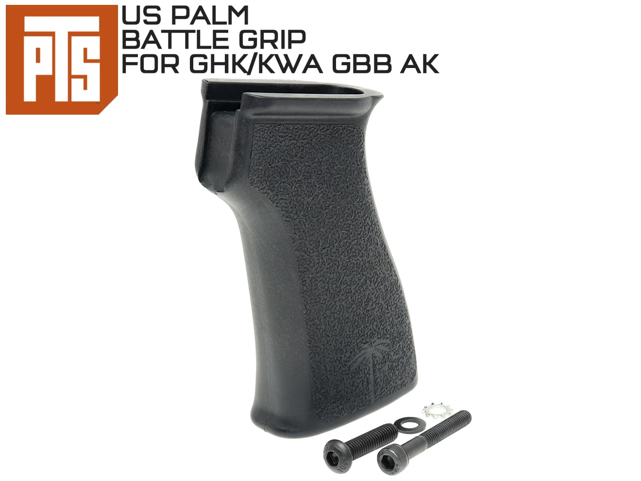 PTS-0061 【正規品】PTS US PALM AK バトルグリップ BK GBB用 : pts-0061 : MILITARY BASE -  通販 - Yahoo!ショッピング