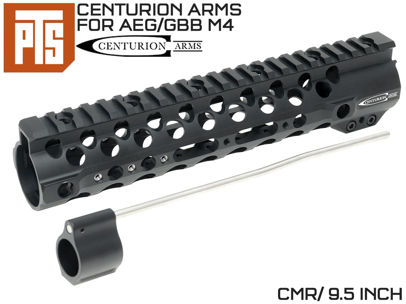 PTS-CA0005 【正規品】PTS Centurion Arms CMRレール Gen2 12.5インチ for M4 : pts-ca0005  : MILITARY BASE - 通販 - Yahoo!ショッピング