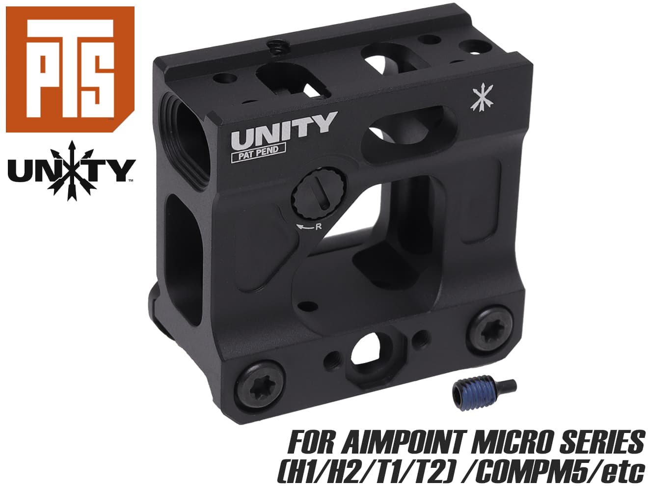 PTS-UT0003 PTS Unity Tactical FAST Microマウント : MILITARY BASE