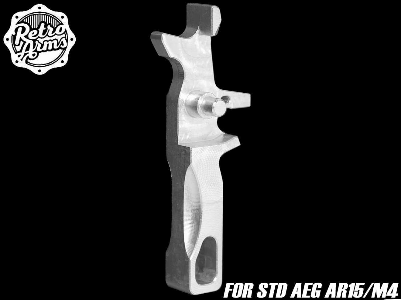 RA-AE-084 RETRO ARMS アルミCNC カスタムトリガー E type for AEG