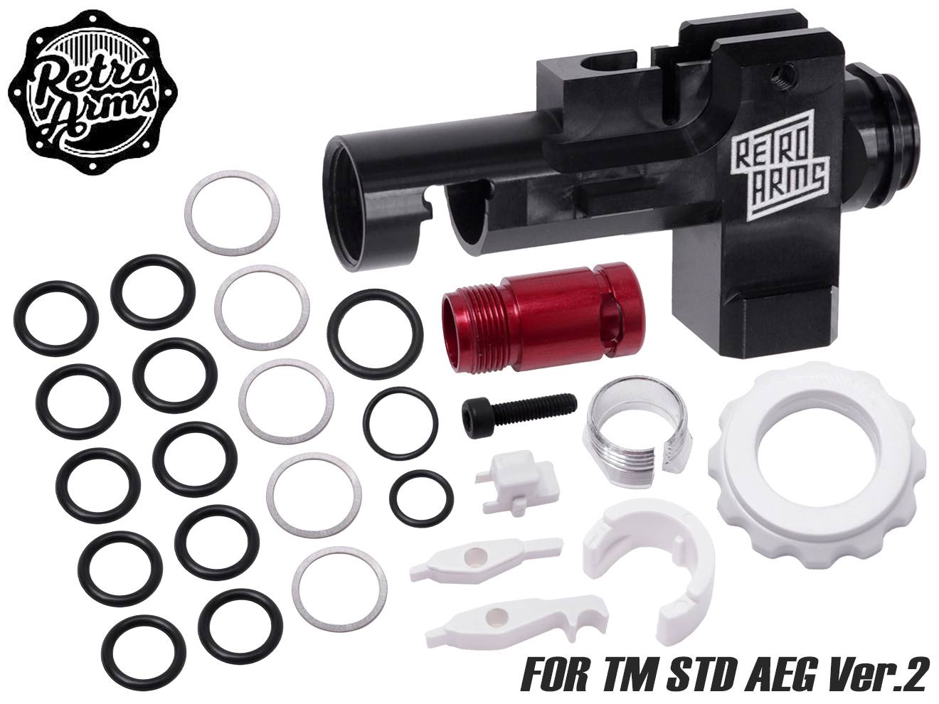RA-AE-105 RETRO ARMS EN AW7075 CNC ホップアップチャンバー
