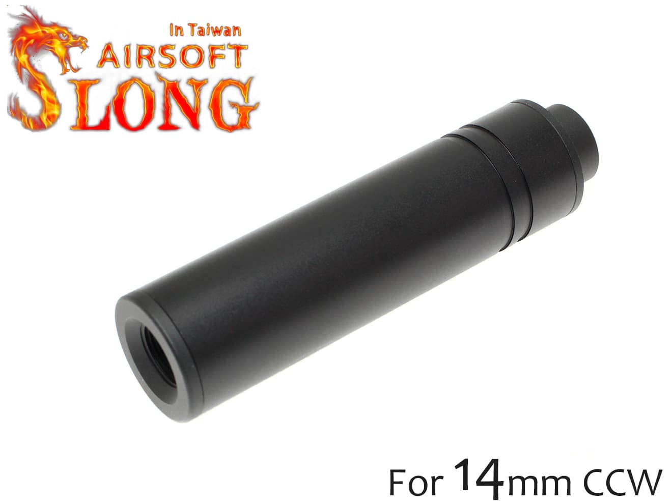 SL-01-06 SLONG AIRSOFT 14mm逆ネジ スリムショートサプレッサー フルート : sl-01-06 : MILITARY  BASE - 通販 - Yahoo!ショッピング