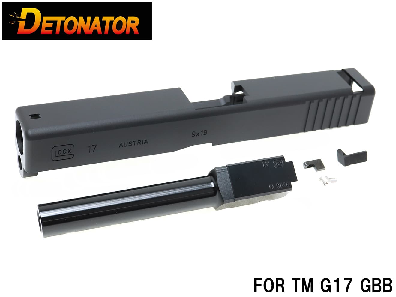 SL-G1905BK DETONATOR TTI Glock 19 アルミスライドキット TM