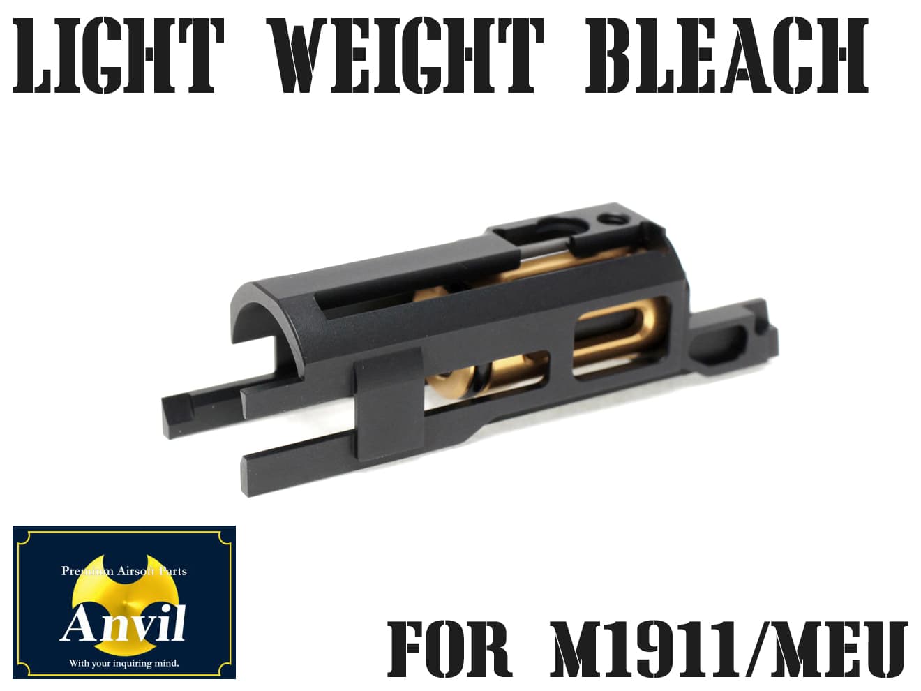 TM-GMP-S03-SV ANVIL CNC アルミライトウェイトブリーチ シルバー NOVA