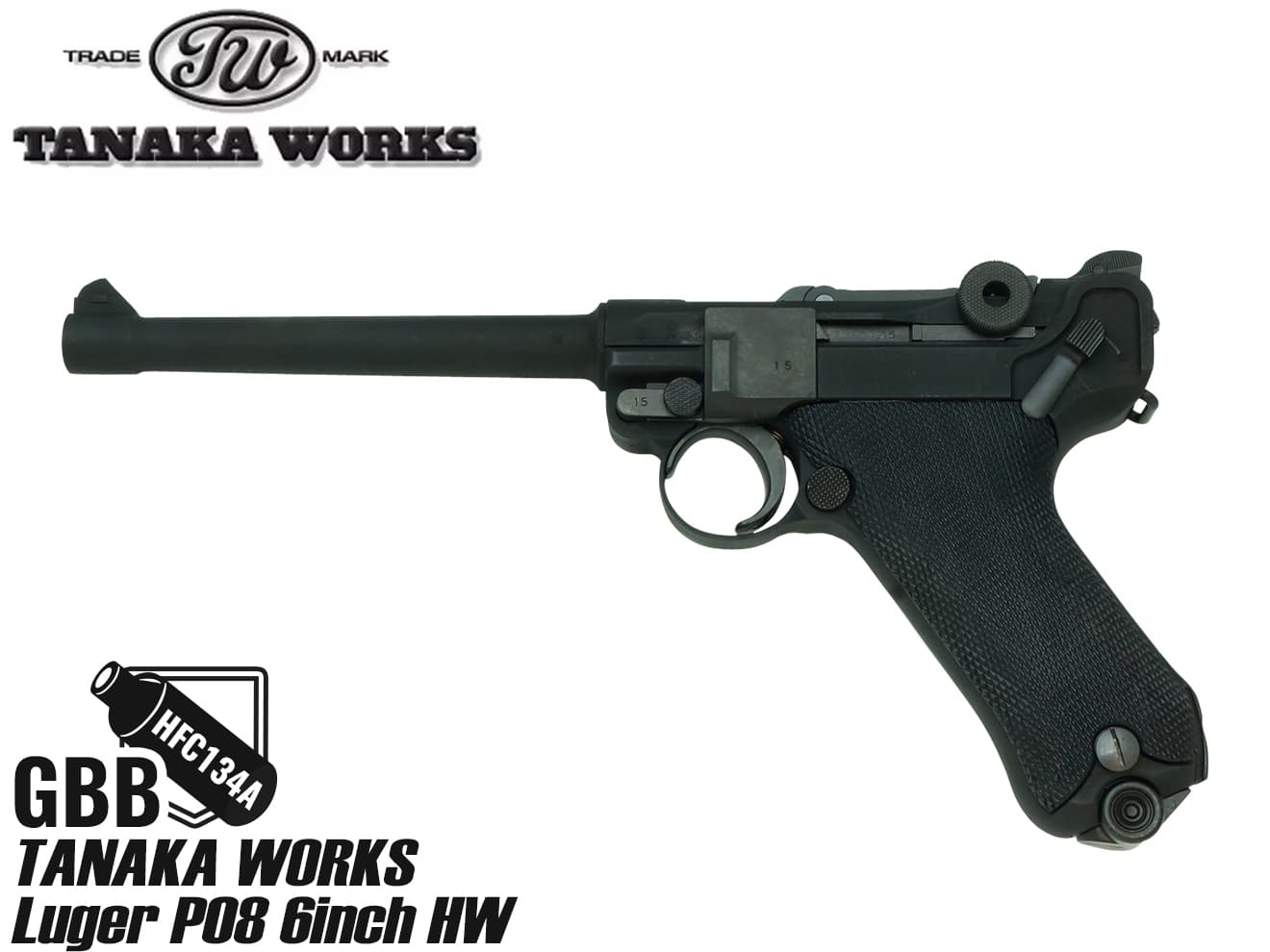 タナカ　ルガーP08 4インチ \"S/42\"Corde\"K\"Date 1934 タナカワークス ルガーP08 4インチ Mauser S/42 Code K Date