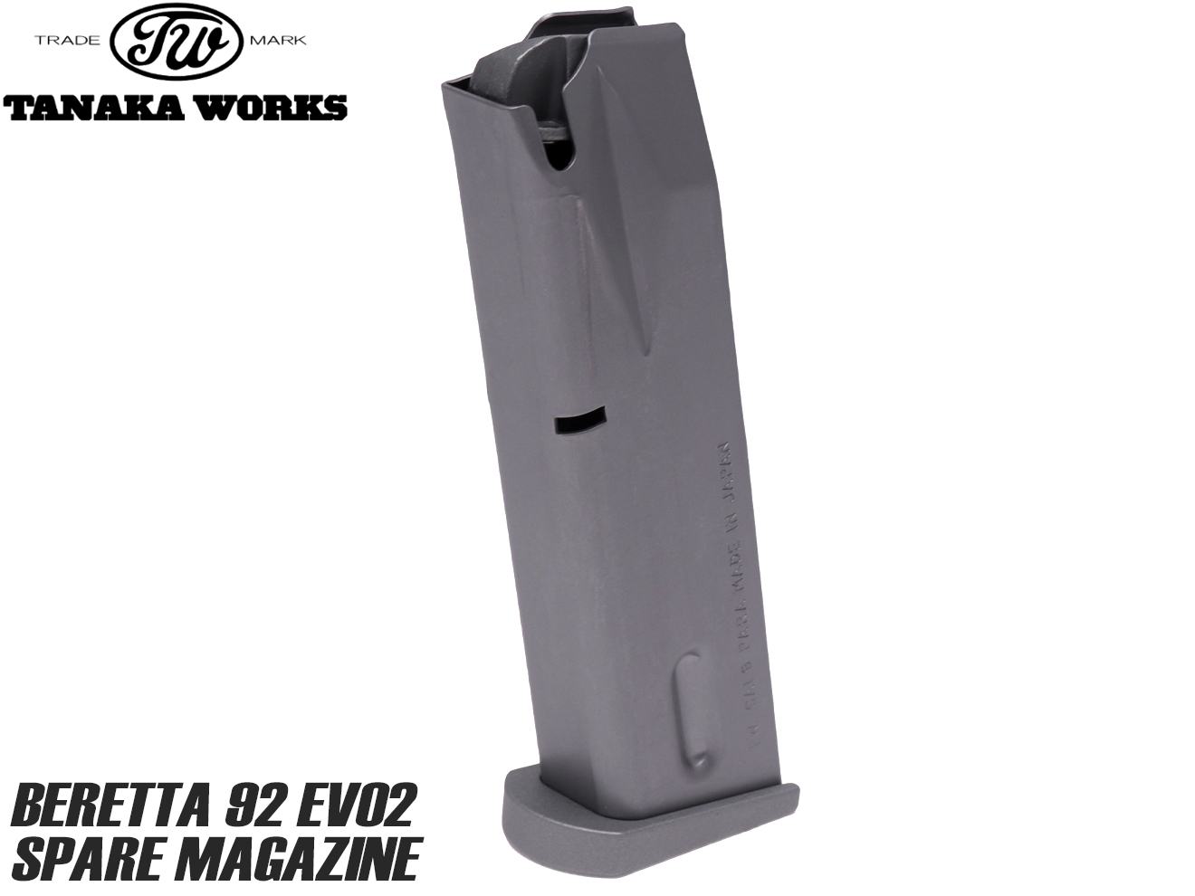 TNK-M9-MG-003 タナカワークス モデルガン 92FS INOX Ghost