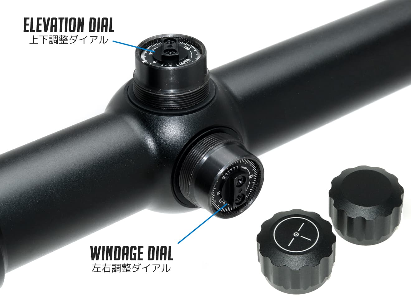 VSK-SCP-0001 VISION KING 1.25-5x26 CQBスコープ w/イルミネーション
