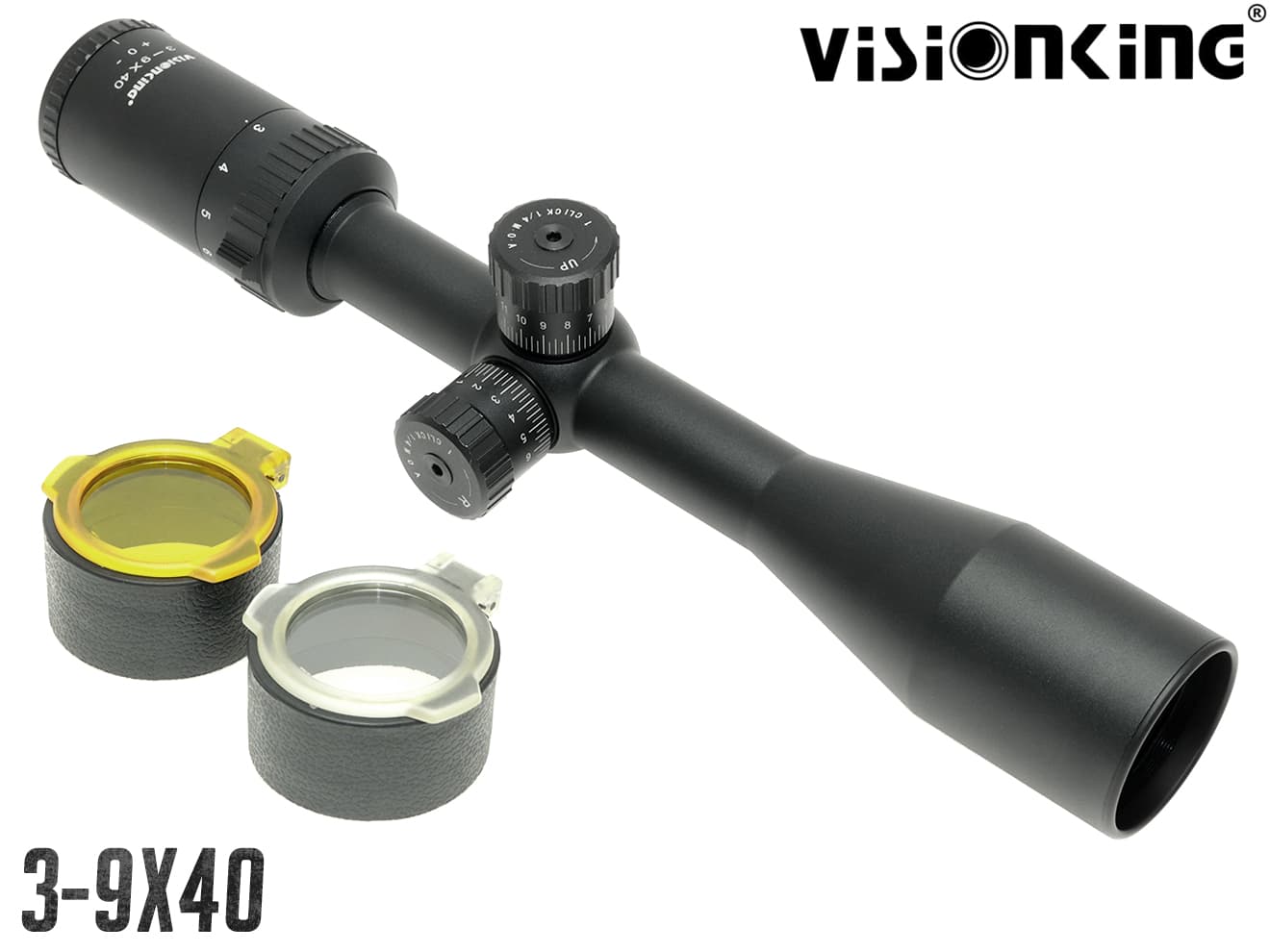 VSK-SCP-0009 VISION KING 3-9x40 ライフルスコープ w/ ナイトロ VSK-SCP-0009 VISION KING 3-9x40 ライフルスコープ w/ ナイトロ