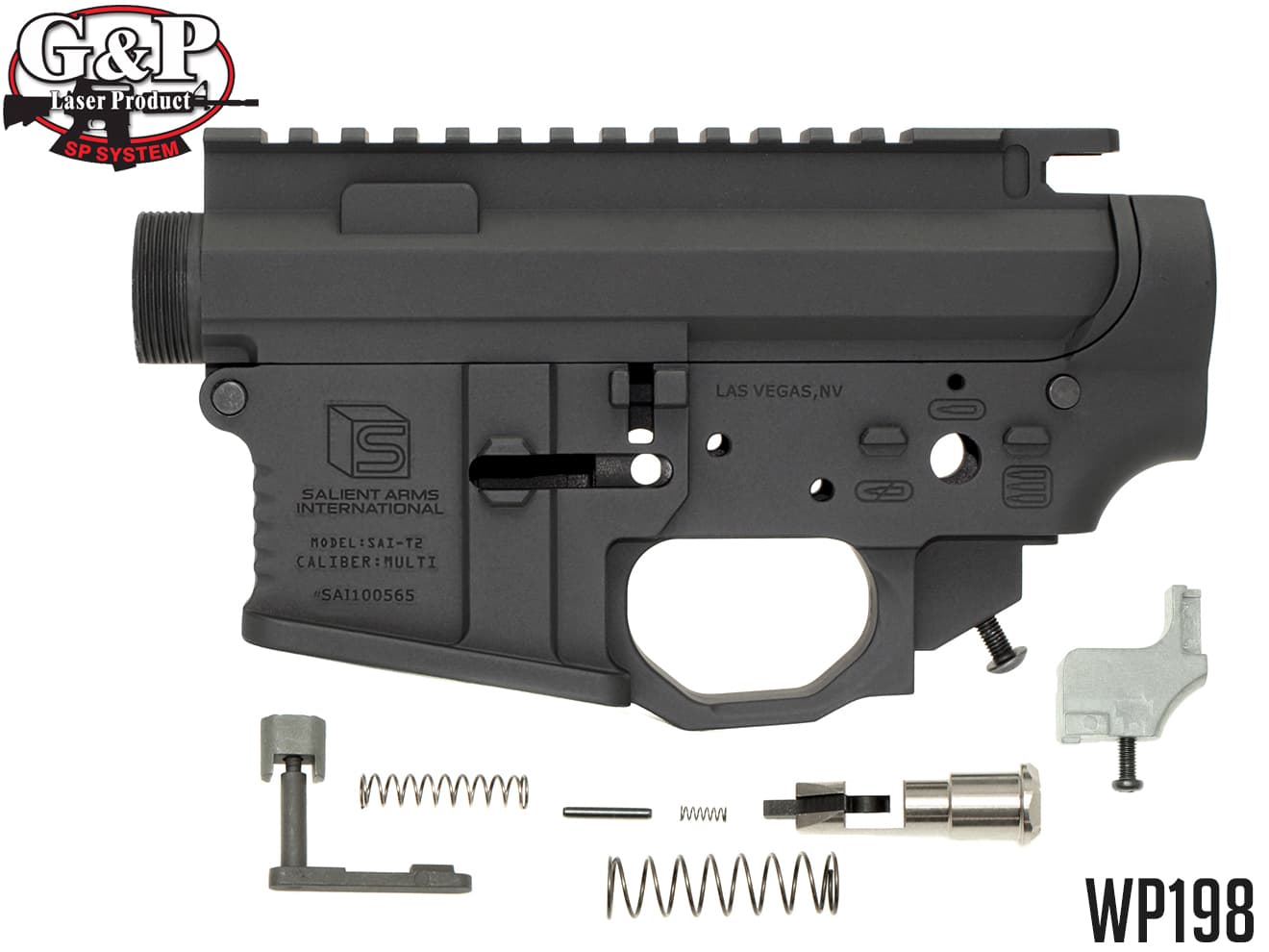 WP199S G&P WA M4 10.5インチ アウターバレル CW w/ SAI ガスブロック