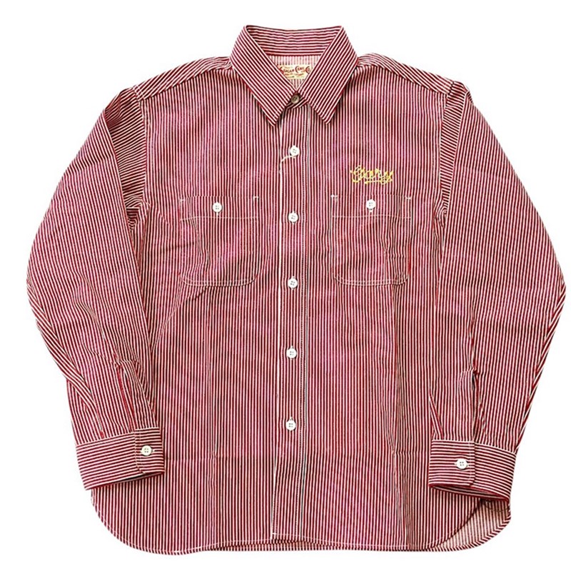 SUGAR CANE / シュガーケーン HICKORY STRIPE ワークシャツ SC29376