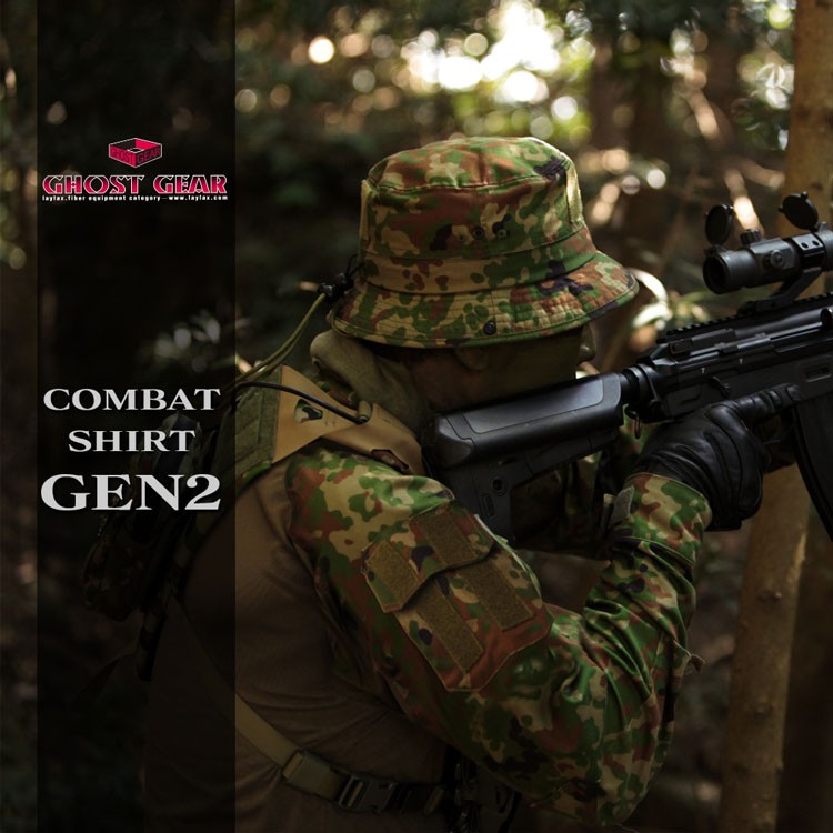ライラクス ゴーストギア メンズ コンバットシャツGEN2＜シャツ